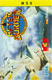 Box cover for After Burner on the MSX.