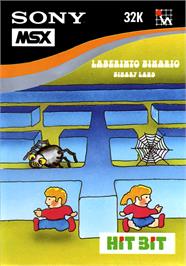 Box cover for Binary Land on the MSX.