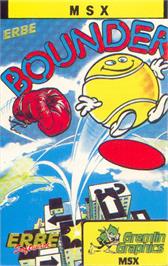 Box cover for Bounder on the MSX.
