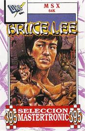 Box cover for Bruce Lee on the MSX.