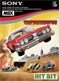 Box cover for Car Jamboree on the MSX.