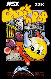Box cover for Chack'n Pop on the MSX.