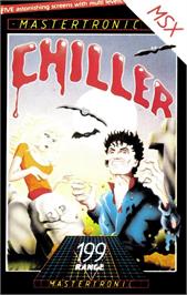 Box cover for Chiller on the MSX.