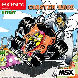 Box cover for Coaster Race on the MSX.