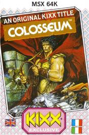 Box cover for Coliseum on the MSX.