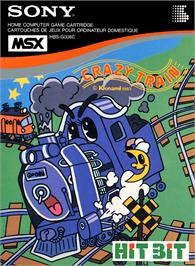 Box cover for Crazy Train on the MSX.