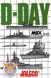 Box cover for D-Day on the MSX.