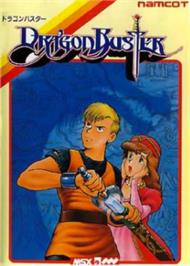 Box cover for Dragon Buster on the MSX.