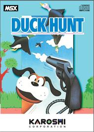 Box cover for Duck Hunt on the MSX.