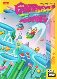 Box cover for Fantasy Zone on the MSX.