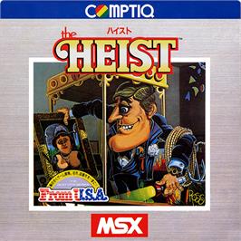 Box cover for Heist on the MSX.