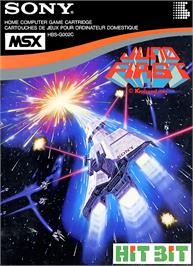 Box cover for Juno First on the MSX.