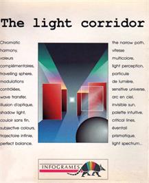Box cover for Light Corridor on the MSX.