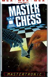 Box cover for Master Chess on the MSX.
