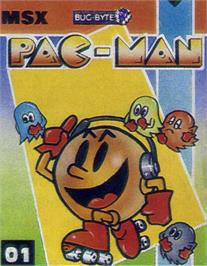 Box cover for Pac-Man on the MSX.