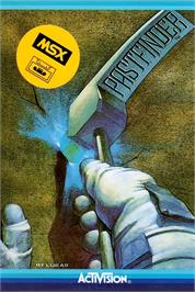 Box cover for Pastfinder on the MSX.