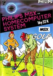 Box cover for Queen's Golf on the MSX.