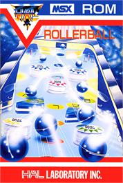 Box cover for Roller Ball on the MSX.
