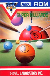 Box cover for Super Billiards on the MSX.