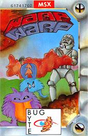 Box cover for Warp & Warp on the MSX.