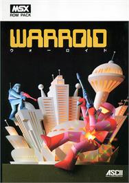Box cover for Warroid on the MSX.