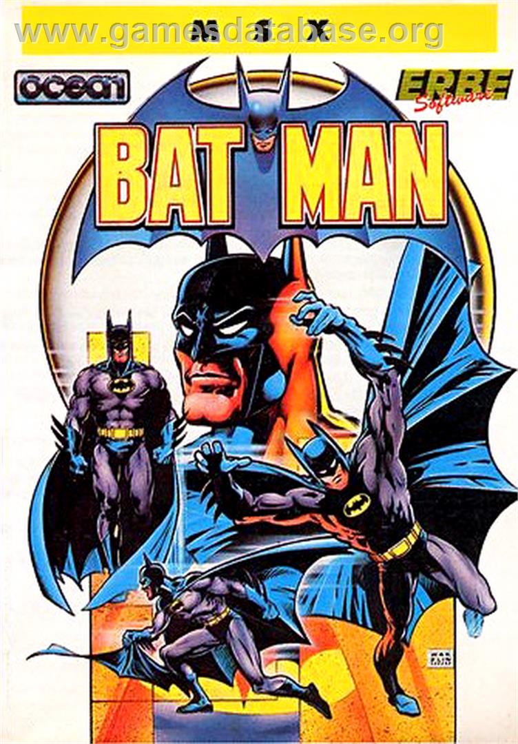 Batman: The Movie - MSX - Artwork - Box