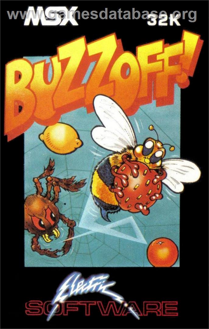 Buzz Off - MSX - Artwork - Box