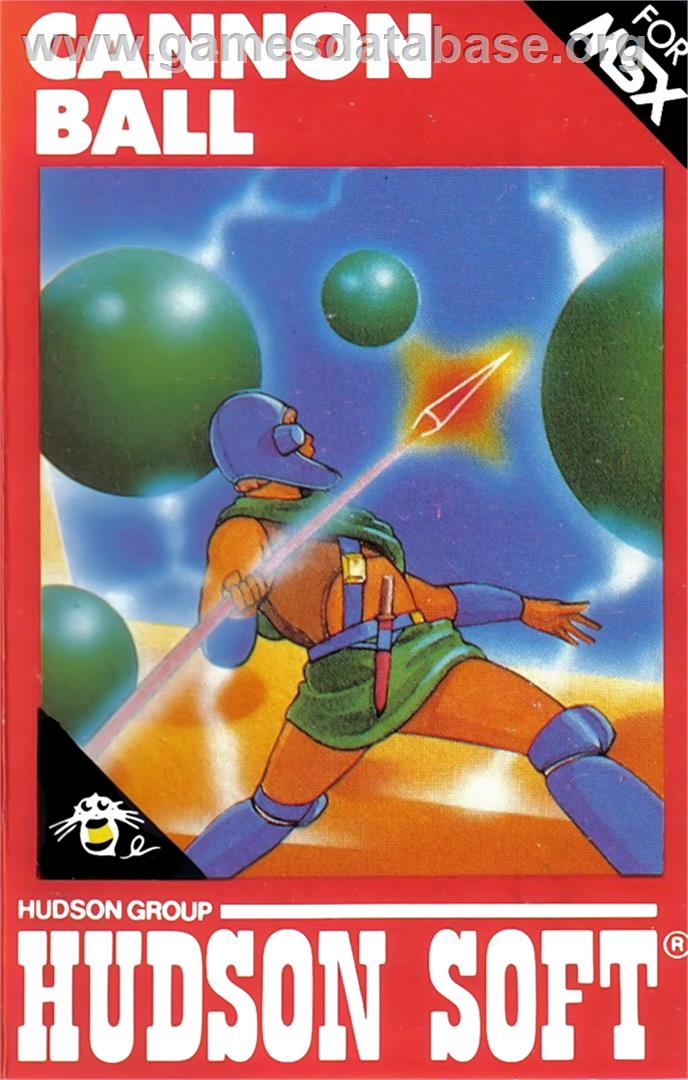 Cannon Ball - MSX - Artwork - Box