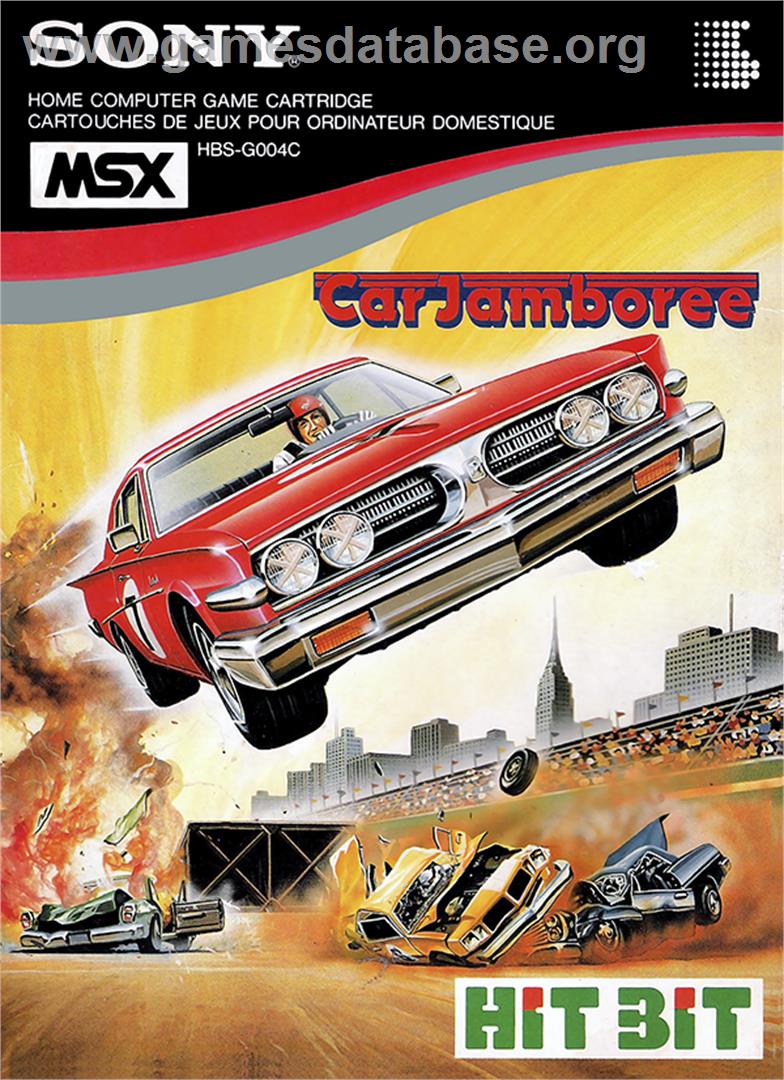 Car Jamboree - MSX - Artwork - Box