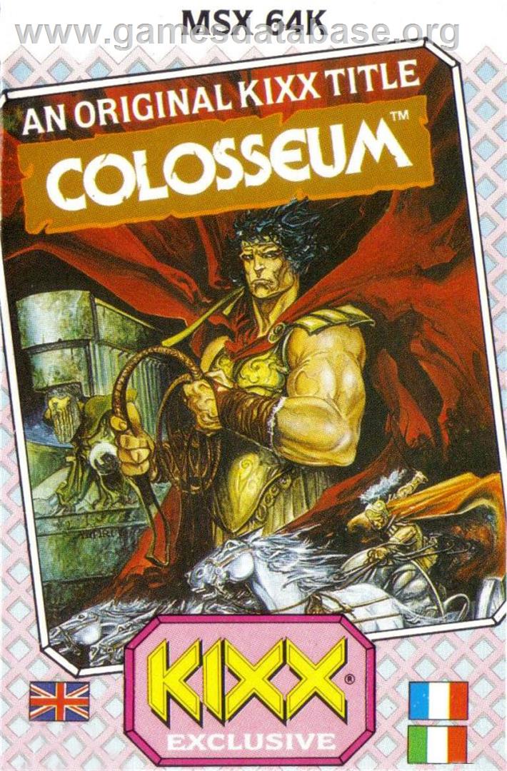 Coliseum - MSX - Artwork - Box
