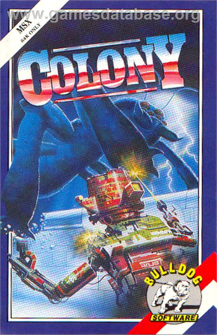 Colony - MSX - Artwork - Box