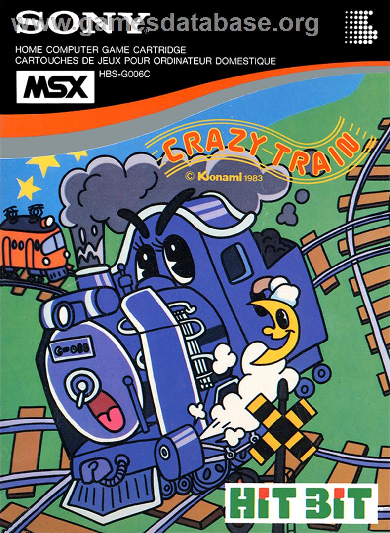 Crazy Train - MSX - Artwork - Box