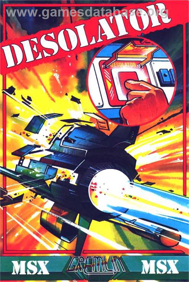 Desolator - MSX - Artwork - Box