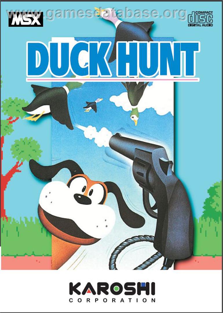 Duck Hunt - MSX - Artwork - Box