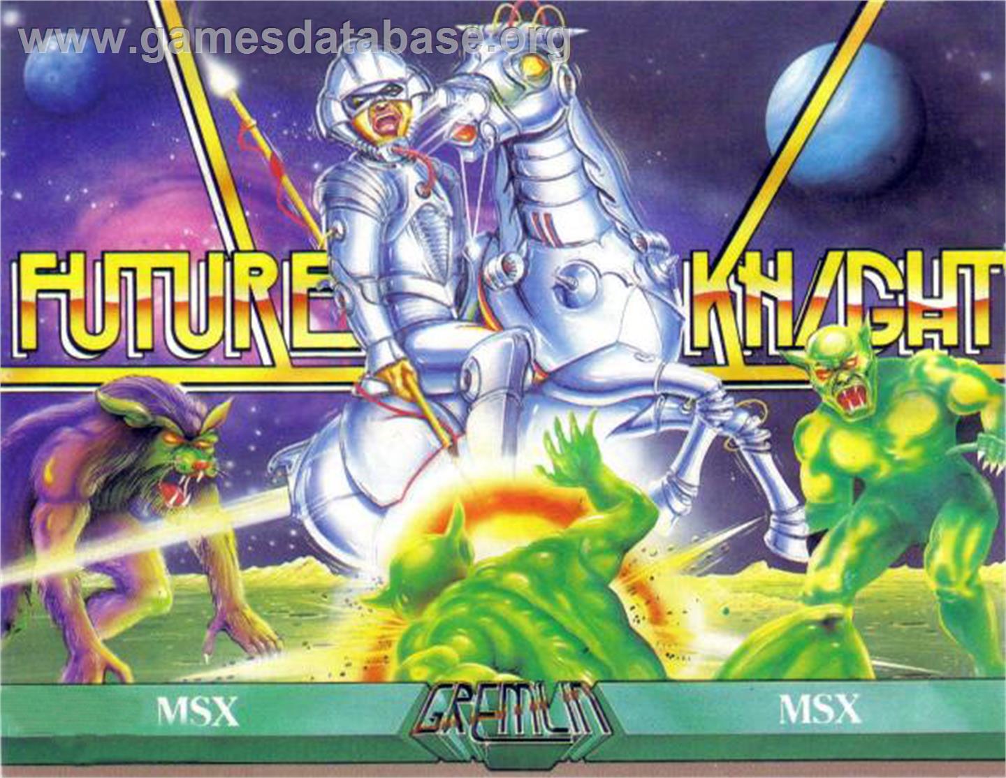 Future Knight - MSX - Artwork - Box