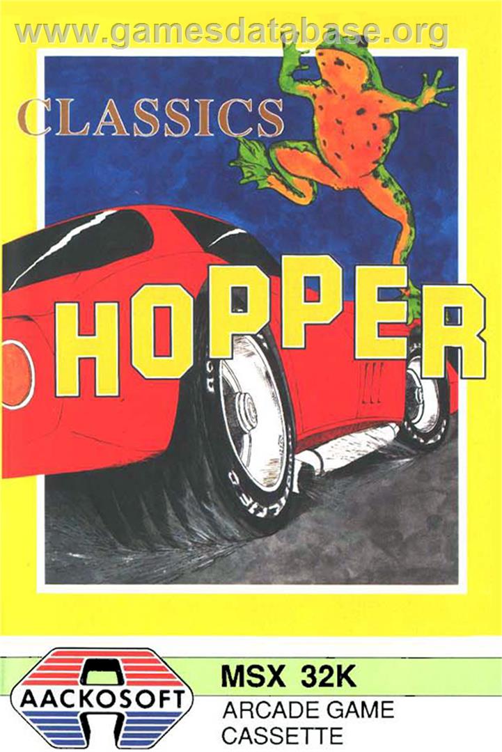 Hopper - MSX - Artwork - Box