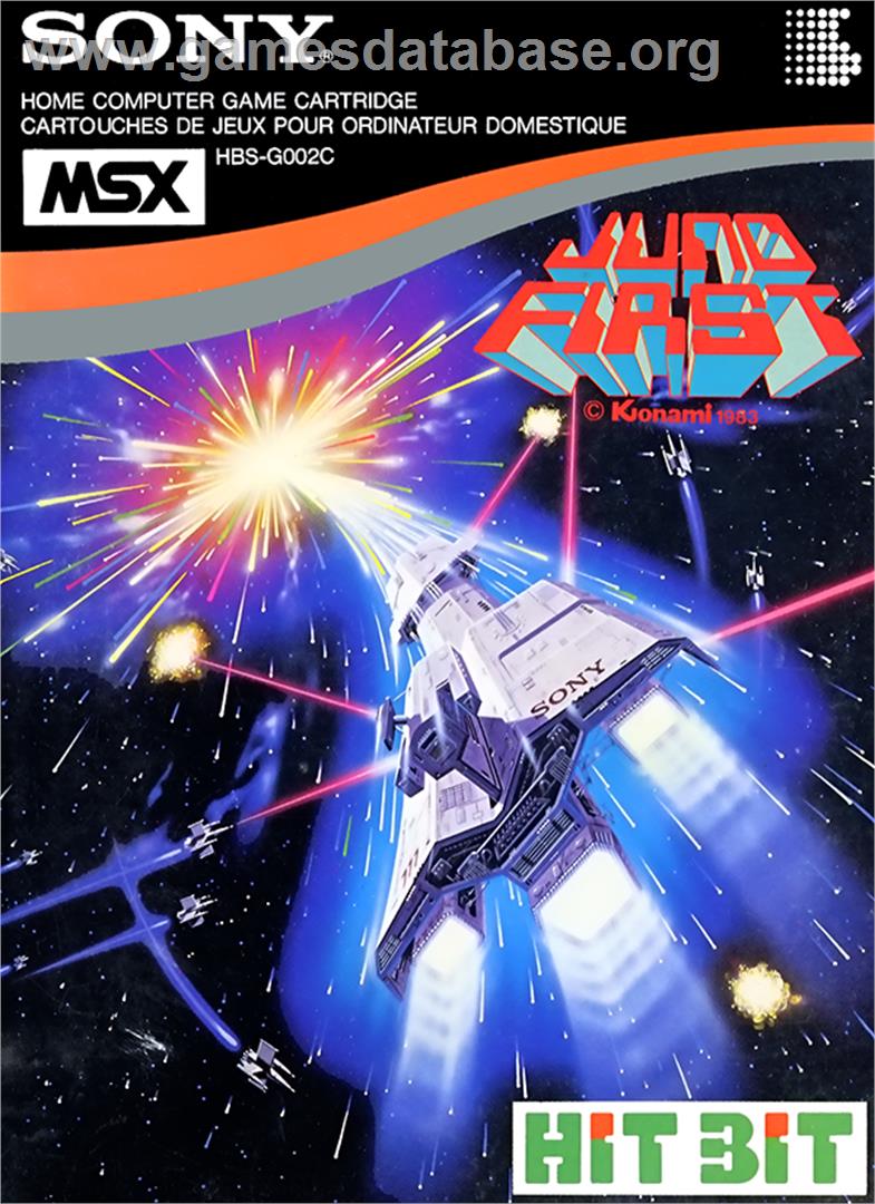 Juno First - MSX - Artwork - Box