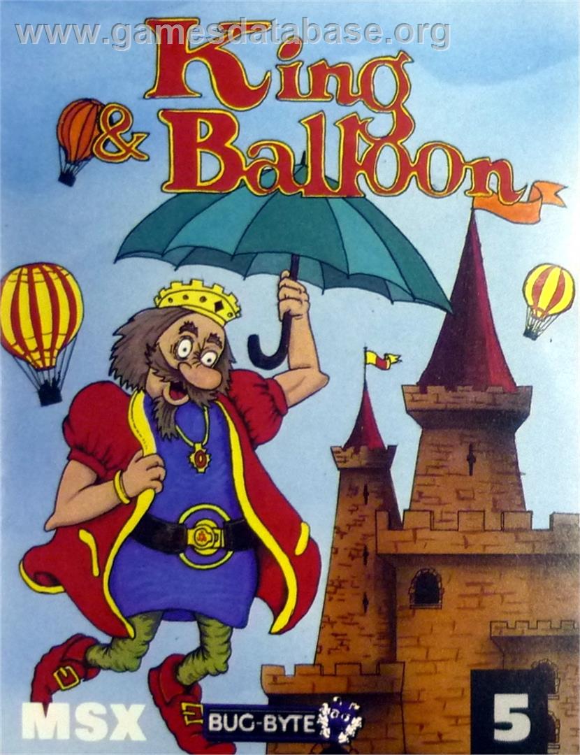 King & Balloon - MSX - Artwork - Box