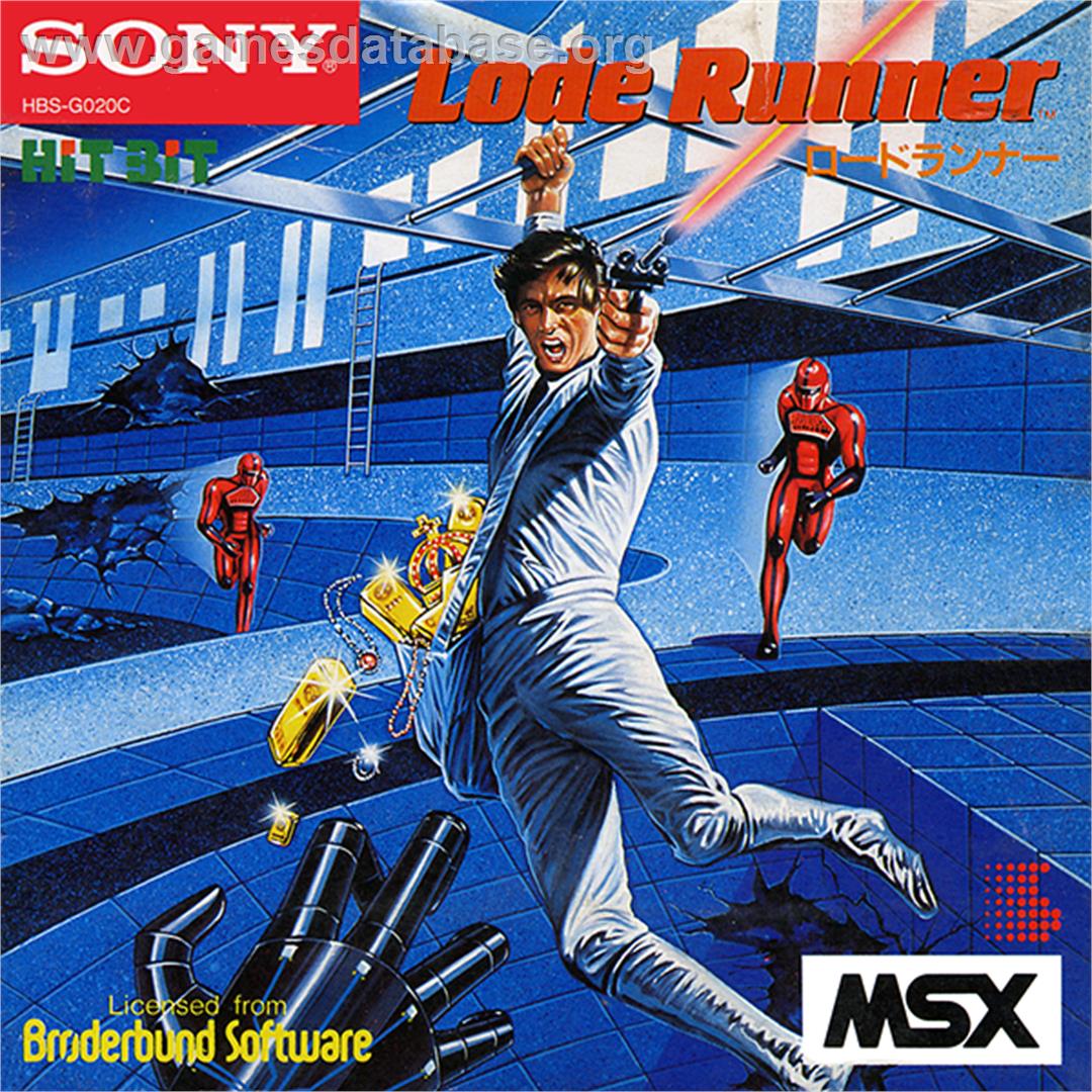Lode Runner - MSX - Artwork - Box