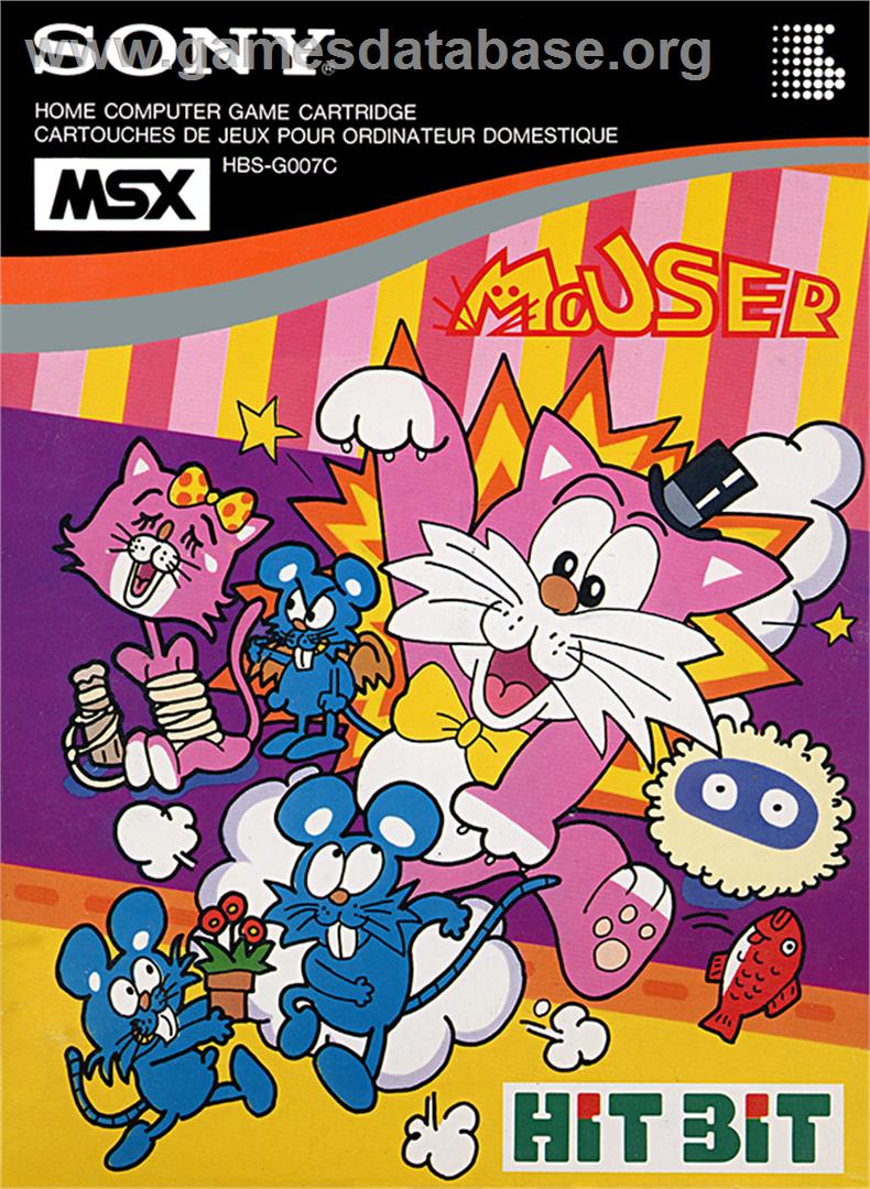 Mouser - MSX - Artwork - Box