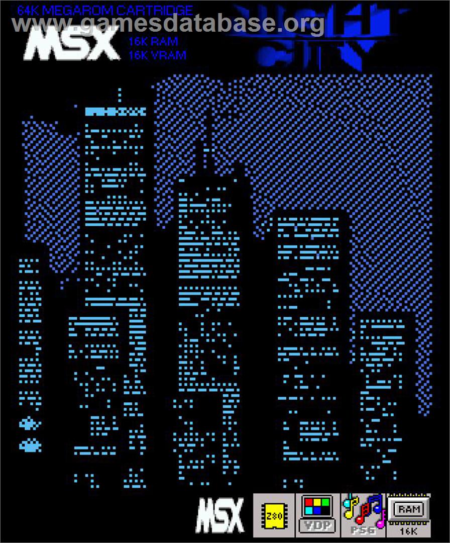 Night City - MSX - Artwork - Box