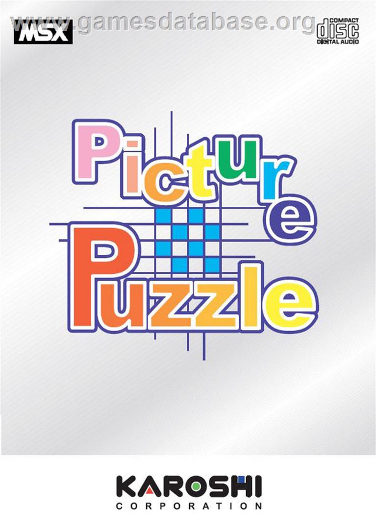 Picture Puzzle - MSX - Artwork - Box