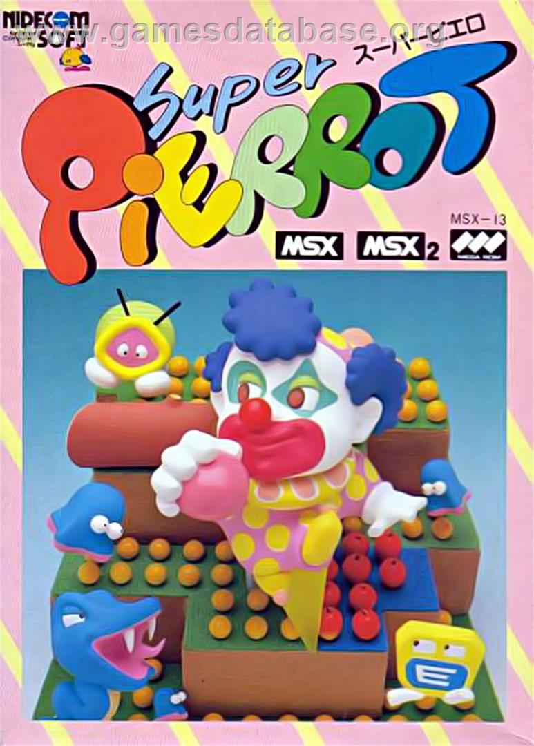 Super Pierrot - MSX - Artwork - Box