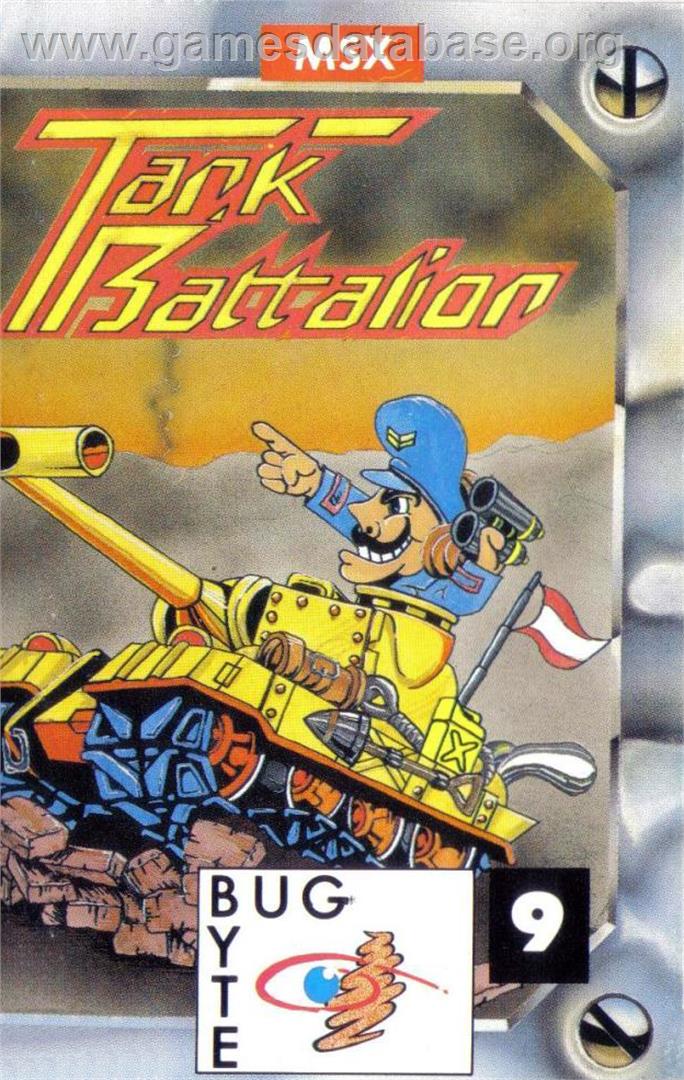 Tank Battalion - MSX - Artwork - Box
