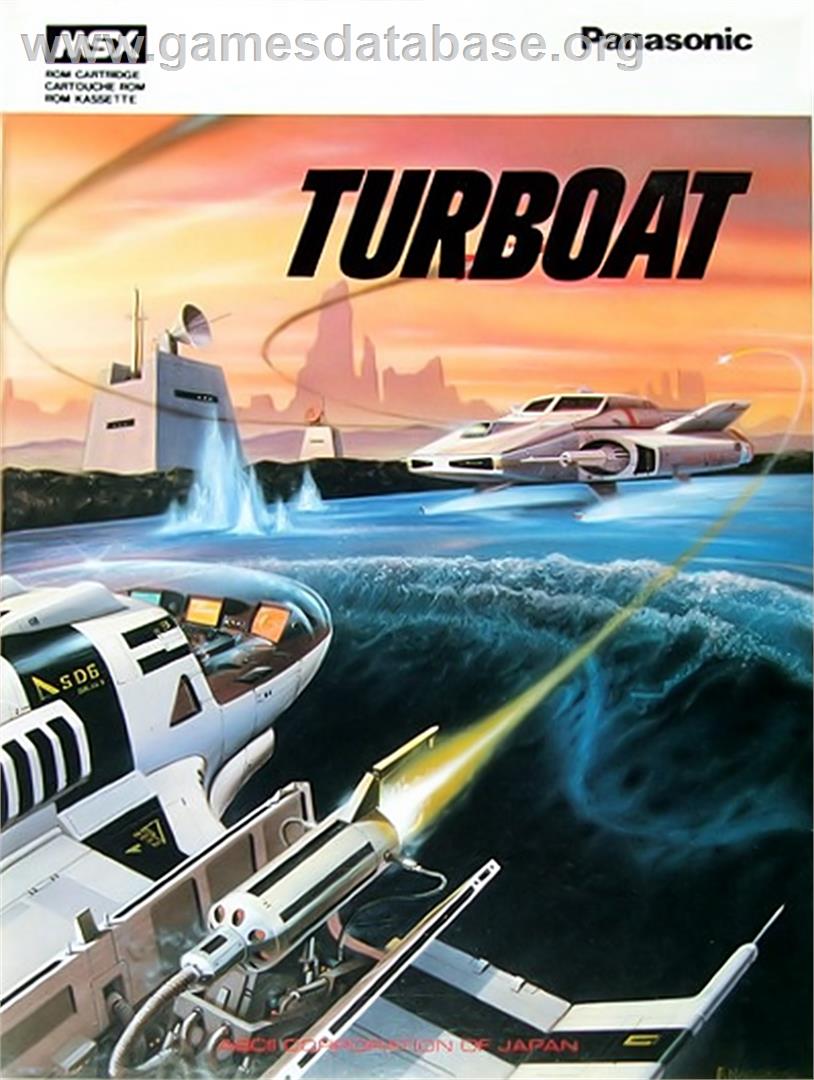 Turboat - MSX - Artwork - Box