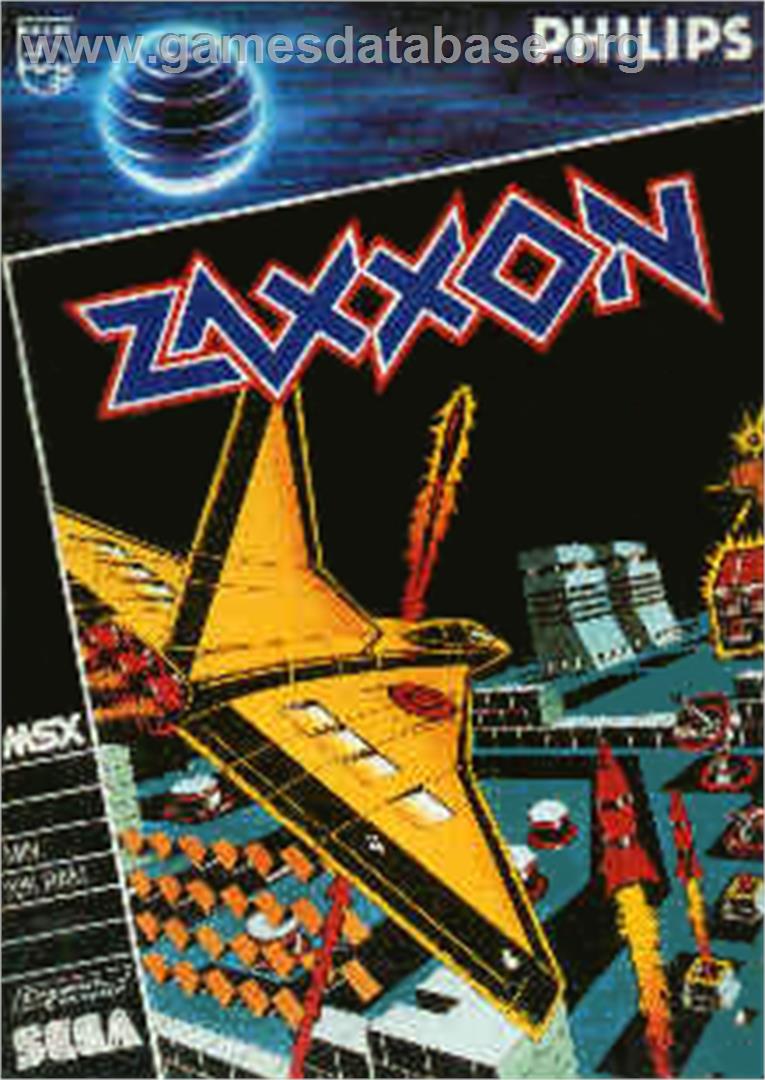 Zaxxon - MSX - Artwork - Box