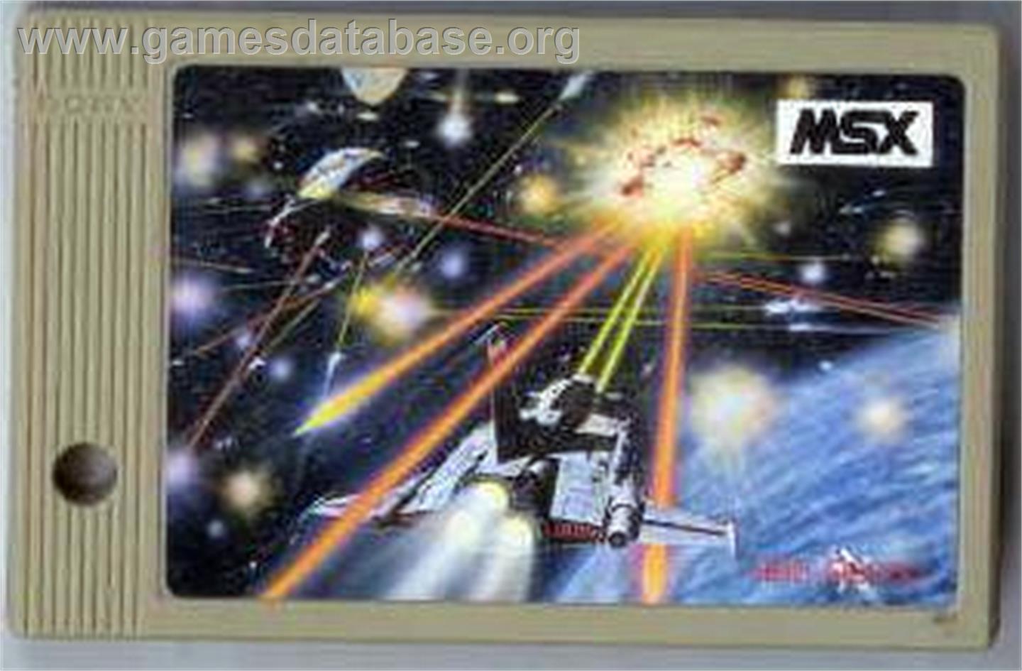 Battle Cross - MSX - Artwork - Cartridge