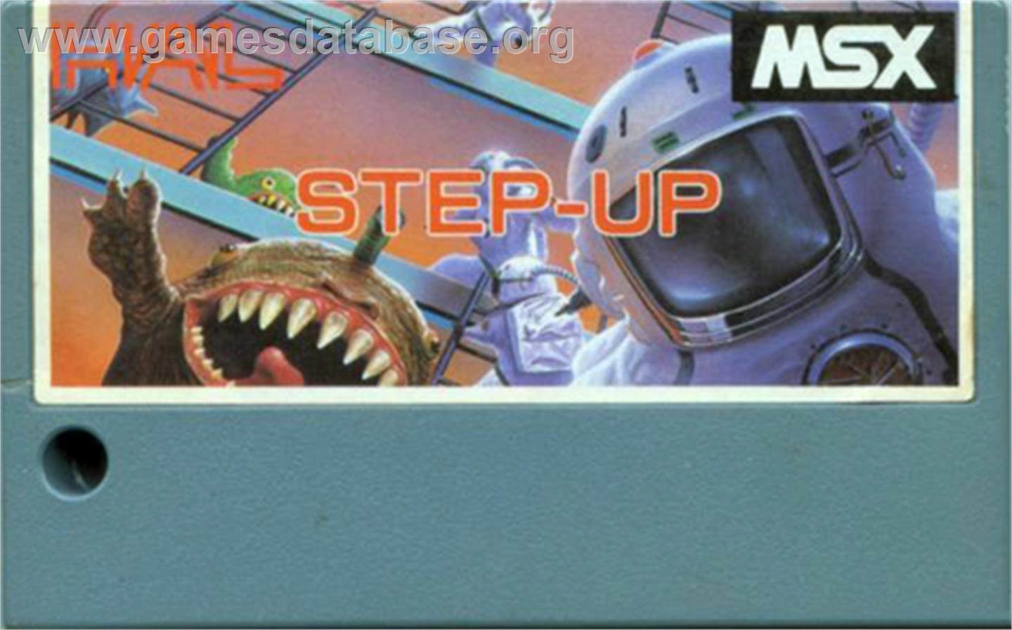 Step Up - MSX - Artwork - Cartridge
