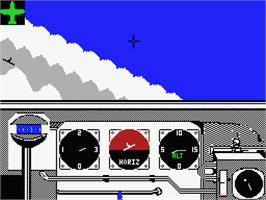 In game image of Ace of Aces on the MSX.