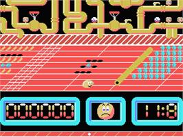 In game image of Ale Hop on the MSX.
